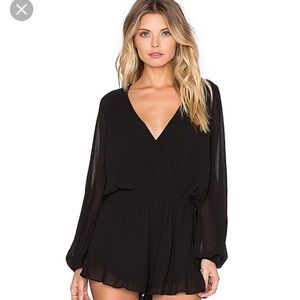 Show Me Your MuMu Black Romper Size L